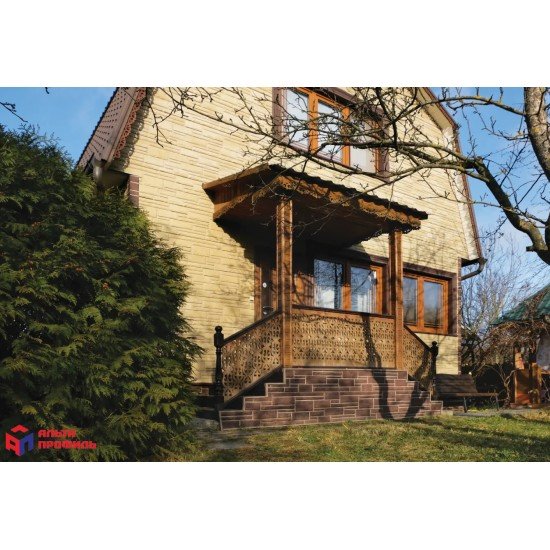 ФАСАДНАЯ ПАНЕЛЬ КАМЕНЬ СКАЛИСТЫЙ КАВКАЗ 1100х430мм АЛЬТА-ПРОФИЛЬ