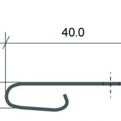Завершающая планка Пихта Сахалинская для «ТИМБЕР БЛОК» 3,05м (U-Plast)