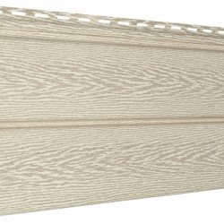 САЙДИНГ БЛОК-ХАУС ЯСЕНЬ ЗОЛОТИСТЫЙ 3050х230мм ТИМБЕР-БЛОК Ю-ПЛАСТ