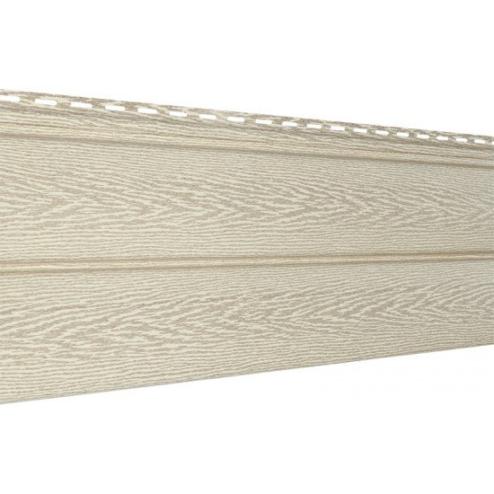 САЙДИНГ БЛОК-ХАУС ЯСЕНЬ ЗОЛОТИСТЫЙ 3050х230мм ТИМБЕР-БЛОК Ю-ПЛАСТ