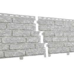 Сайдинг КВАРЦИТ СВЕТЛО-СЕРЫЙ «Стоун хаус» 0,25*2,0м (U-Plast)