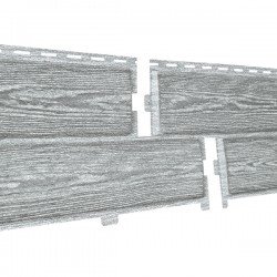 Сайдинг ВИНТАЖ ПЕПЕЛ «ХОКЛА» 0,25*2,0м (U-Plast)