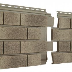 Сайдинг С-ЛОК КЛИНКЕР БАЛТИК ПУСТЫНЯ «Стоун хаус» 0,292*1,95м (U-Plast)