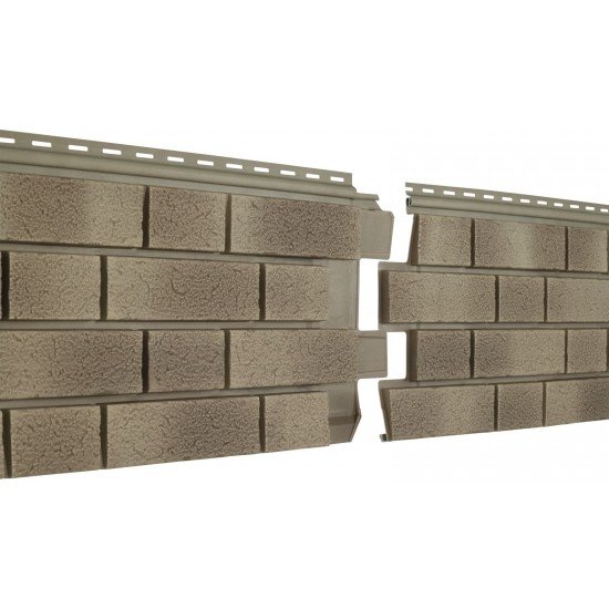 ФАСАДНАЯ ПАНЕЛЬ КЛИНКЕР БАЛТИК ПУСТЫНЯ 1950х292мм СТОУН-ХАУС S-LOCK Ю-ПЛАСТ