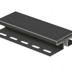 H-планка ГРАФИТОВАЯ для сайдинга 3,05 м.(U-Plast)