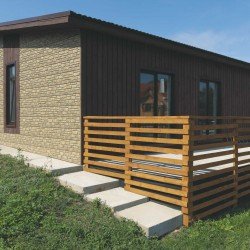 Сайдинг ТАГАНАЙ ВУЛКАНИЧЕСКИЙ «Стоун хаус С-Лок» 1,95*0,29м (U-Plast)