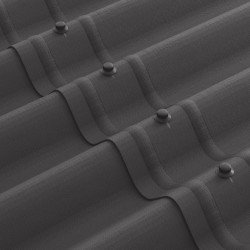 ЛИСТ КРОВЕЛЬНЫЙ ОНДУЛИН СЕРЫЙ 1,95х0,95м