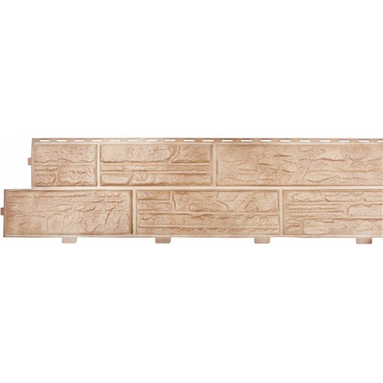 ФАСАДНАЯ ПАНЕЛЬ СЛАНЦЕВАЯ ПОРОДА БЕЖЕВАЯ 3020х235мм АЛЬТА-ПРОФИЛЬ