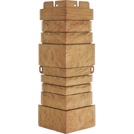 УГОЛ ДЕКОРАТИВНЫЙ КАМЕНЬ СКАЛИСТЫЙ ПАМИР 450мм АЛЬТА-ПРОФИЛЬ