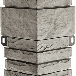 УГОЛ ДЕКОРАТИВНЫЙ КАМЕНЬ СКАЛИСТЫЙ ПИРЕНЕИ 450мм АЛЬТА-ПРОФИЛЬ