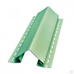 Угол наружный ЗЕЛЕНЫЙ для сайдинга VOX 3,05м