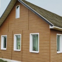 Сайдинг Пихта Алтайская «ТИМБЕР БЛОК» 0,23*3,05м (U-Plast)