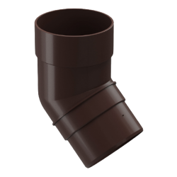 КОЛЕНО ТРУБЫ 45гр ПВХ D85 (DÖCKE PREMIUM)