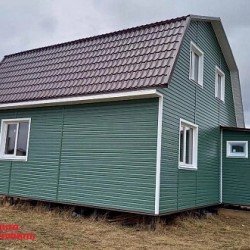 Акриловый сайдинг ЗЕЛЕНЫЙ 3,66*0,23м КАНАДА ПЛЮС ПРЕМИУМ