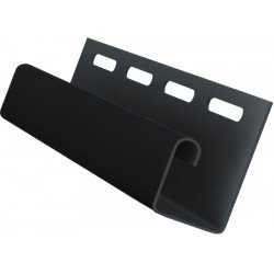 J Профиль ЧЕРНЫЙ для сайдинга GrandLine 3.0м