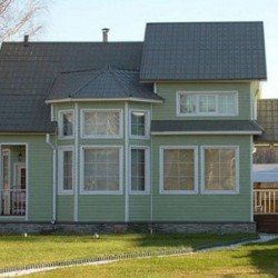 Сайдинг ЗЕЛЕНЫЙ 0,23*3,05м (U-Plast)