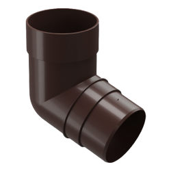 КОЛЕНО ТРУБЫ 72гр ПВХ D85 (DÖCKE PREMIUM)