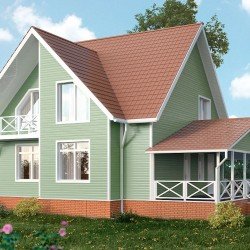 Виниловый сайдинг ГАРДЕН 3,0*0,205м АЛЯСКА