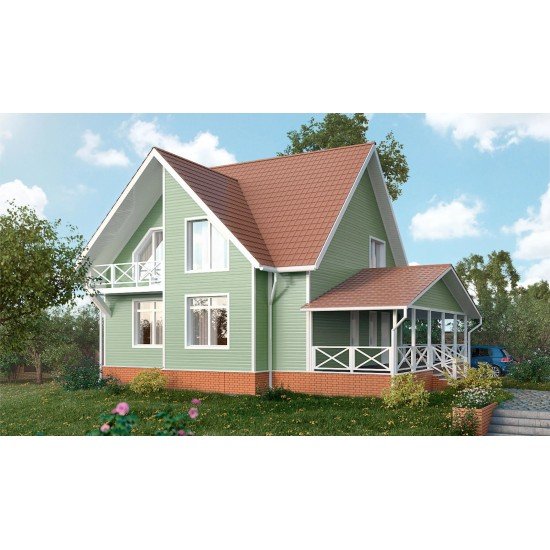 Виниловый сайдинг ГАРДЕН 3,0*0,205м АЛЯСКА