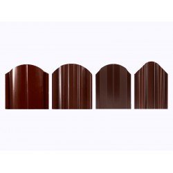 ШТАКЕТНИК "РУБИН СТАНДАРТ" ДВУСТОРОННИЙ ГЛЯНЕЦ (МК-ТРЕЙД)