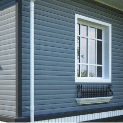 Сайдинг SLIM ГОЛУБОЙ 3.0*0.203 GrandLine