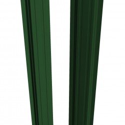 ШТАКЕТНИК "П-ОБРАЗНЫЙ" 97мм ГЛЯНЕЦ ДВУСТОРОННИЙ