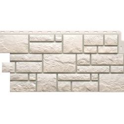 ФАСАДНАЯ ПАНЕЛЬ BURG БЕЛЫЙ PREMIUM 1,072*0,472 (DOCKE)