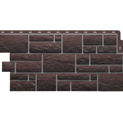 ФАСАДНАЯ ПАНЕЛЬ BURG ЗЕМЛЯНОЙ PREMIUM 1,072*0,472 (DOCKE)