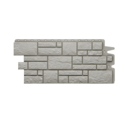 ФАСАДНАЯ ПАНЕЛЬ BURG СЕРЕБРИСТЫЙ PREMIUM 1,072*0,472 (DOCKE)