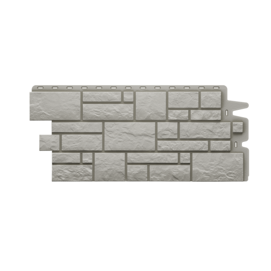 ФАСАДНАЯ ПАНЕЛЬ BURG СЕРЕБРИСТЫЙ PREMIUM 1,072*0,472 (DOCKE)