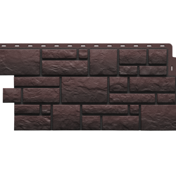 ФАСАДНАЯ ПАНЕЛЬ BURG ТЕМНЫЙ PREMIUM 1,072*0,472 (DOCKE)