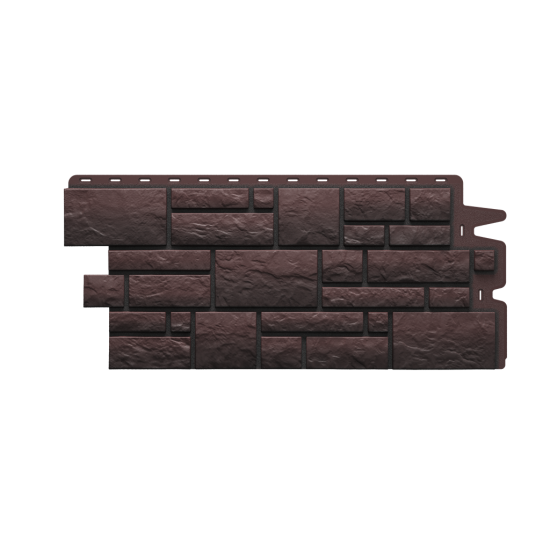ФАСАДНАЯ ПАНЕЛЬ BURG ТЕМНЫЙ PREMIUM 1,072*0,472 (DOCKE)