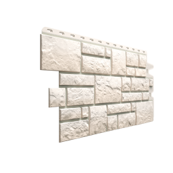 ФАСАДНАЯ ПАНЕЛЬ BURG БЕЛЫЙ PREMIUM 1,072*0,472 (DOCKE)