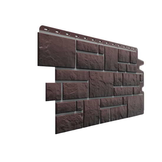 ФАСАДНАЯ ПАНЕЛЬ BURG ЗЕМЛЯНОЙ PREMIUM 1,072*0,472 (DOCKE)