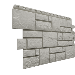 ФАСАДНАЯ ПАНЕЛЬ BURG СЕРЕБРИСТЫЙ PREMIUM 1,072*0,472 (DOCKE)