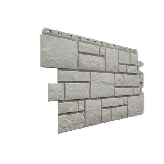 ФАСАДНАЯ ПАНЕЛЬ BURG СЕРЕБРИСТЫЙ PREMIUM 1,072*0,472 (DOCKE)