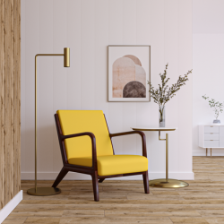 ПАНЕЛЬ МДФ БЕЛЫЙ 2,7*0,2*0,006 (STELLA)