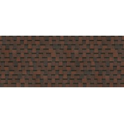 ЛАМИНИРОВАННАЯ ГИБКАЯ ЧЕРЕПИЦА DRAGON ТЕМНО-КОРИЧНЕВЫЙ DOCKE-PIE STANDART