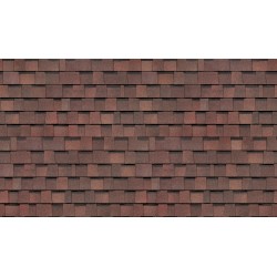 ЛАМИНИРОВАННАЯ ГИБКАЯ ЧЕРЕПИЦА DRAGON ЗРЕЛЫЙ КАШТАН DOCKE-PIE PREMIUM