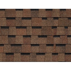 ЛАМИНИРОВАННАЯ ГИБКАЯ ЧЕРЕПИЦА DRAGON СВЕТЛО-КОРИЧНЕВЫЙ DOCKE-PIE EUROPA