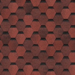 ГИБКАЯ ЧЕРЕПИЦА ШЕСТИГРАННИК КРАСНЫЙ DOCKE-PIE EURASIA