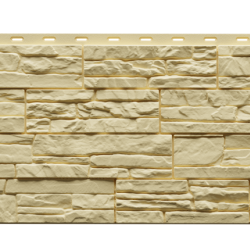 ФАСАДНАЯ ПАНЕЛЬ АЛТАЙ КРЕМОВЫЙ STANDART 1,196*0,426 (DOCKE)