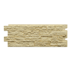 ФАСАДНАЯ ПАНЕЛЬ АЛТАЙ КРЕМОВЫЙ STANDART 1,196*0,426 (DOCKE)