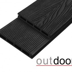 ТЕРРАСНАЯ ДОСКА ДПК HAVANA/ВЕЛЬВЕТ ЧЕРНАЯ 3,0м (OUTDOOR)