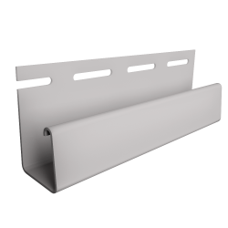 J-ПРОФИЛЬ ДЫМЧАТЫЙ 18мм 3,0м ДЛЯ ФАСАДНЫХ ПАНЕЛЕЙ (DOCKE)