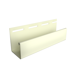 J-ПРОФИЛЬ СЛОНОВАЯ КОСТЬ 30мм 3,0м ДЛЯ ФАСАДНЫХ ПАНЕЛЕЙ (DOCKE)