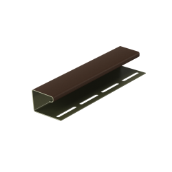 J-ПРОФИЛЬ КАШТАН 3,0м ДЛЯ СОФИТА (DOCKE)