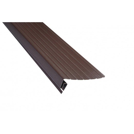 J-фаска КОРИЧНЕВАЯ 3,0м для сайдинга Альта-Профиль