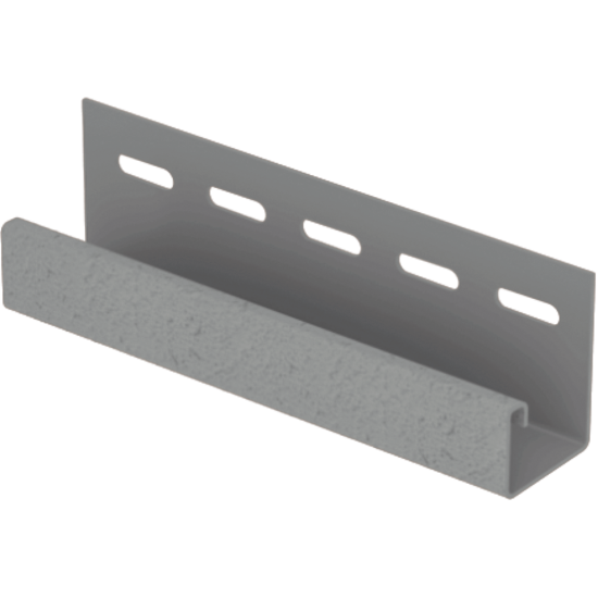 J-ПЛАНКА КЛИНКЕР БАЛТИК ХОЛОДНЫЙ ЦЕМЕНТ 3,05м ДЛЯ ФАСАДНЫХ ПАНЕЛЕЙ СТОУН-ХАУС S-LOCK Ю-ПЛАСТ