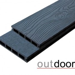 ТЕРРАСНАЯ ДОСКА ДПК OCEAN BLACK ЧЕРНАЯ 4,0м (OUTDOOR)